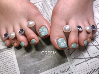 グリーム(GREEM)/お花ネイル