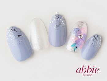ネイルサロン アビー 宮益坂店(abbie)/あじさいクリア ¥12034
