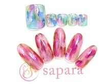 津田沼ネイルサロン サパラ(sapara)/ハンドフットセット定額￥11,499