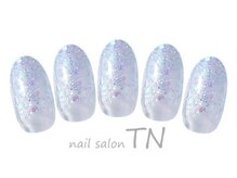 ティーエヌ 啓文社コア 福山西店/ホログラデーション♪定番ネイル