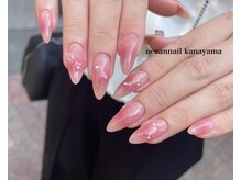 オーシャンネイル 金山店(Ocean Nail)/#長さだし×ワンホン韓国ネイル