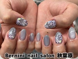 秋葉原ネイル/手描きネイル/銀座