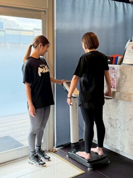 コウガ(KOUGA)/3.インボディ計測