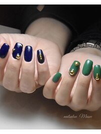 アシメワンカラー