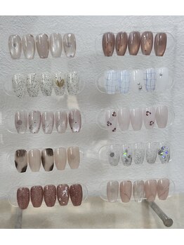 マーレ(mare)の写真/大人気の定額デザイン！おしゃれなかわいい系～季節に合わせたトレンドデザインまで☆お得なクーポンも◎
