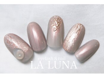 ラルナ ネイルアンドアイラッシュサロン(LA LUNA nail & eyelash salon)/26年8月9月◇定額ボリューム◇