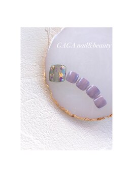 ガガ ネイルアンドビューティー(GAGA)/フット定額アートネイル☆