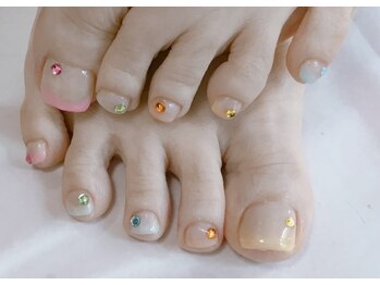 ネイルサロン ビューティーマジック 川口店/グラデーションフレンチネイル