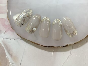 【足立担当】ラメミラーフレンチ