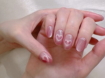 オーシャン 銀座店(OCEAN)/マグネットハートネイル