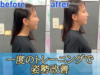 スフィーダ(SFIDA)/一度のトレーニングでも姿勢改善