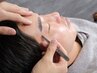 【メンズ眉毛×指,手の甲WAX】メンズ眉毛WAX＋指,手の甲の毛除去#アイブロウ