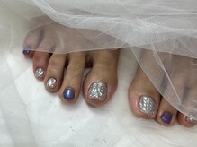 ジョアネイル(JOA Nail)/フット/ラメ/キラキラ/冬/マグ