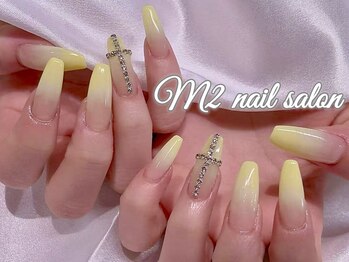 エムズ ネイルサロン(M2)/イエローグラデーション