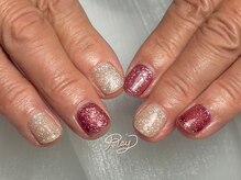 赤×シルバー 大人マグネイル