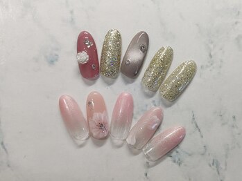 アルフィーネ(alfine)/2.3月キャンペーンネイル