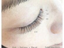 アイラッシュサロン ダイアナ(Eyelash Salon DIANA)/【デザイン】ボリュームカラー