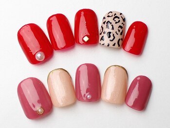 ユースタイル 新宿店(U-style)/ヒョウ柄ネイル