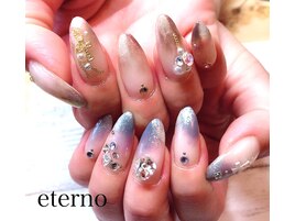 キラキラストーンアシンメトリー