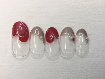 ルリアンネイル(le lien nail)/定額アートコースB