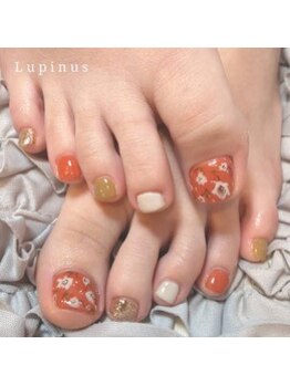 ルピナス(Lupinus)/フットネイル