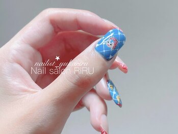 リル(RIRU)/キャラクターネイル/痛ネイル