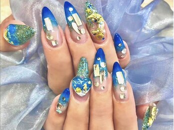 サロン アクア(salon AQUA)の写真/【1本単位OK！】自爪の形が気になる／綺麗に伸ばせない方も◎憧れのシュッとしたキレイな指先に★