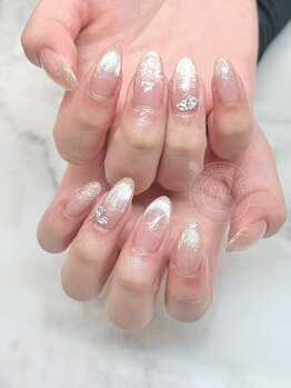 オレンジスティック/マグネットグラデ/シャンパン