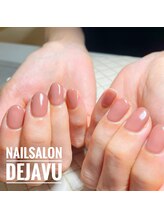 デジャヴ(Dejavu)/ナチュラルカラーネイル