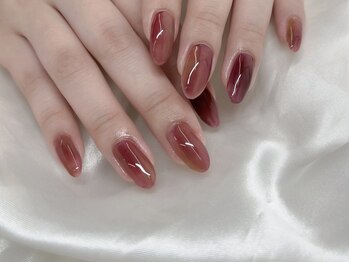 インザピンクリリー(in the pink LILY)/秋ネイル