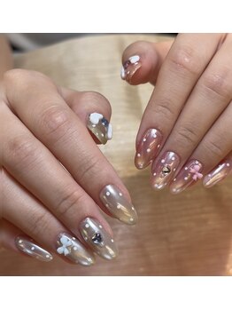 ヴィーナスネイル(Venus Nail)/自爪120分持ち込みデザイン