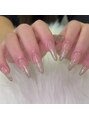 ミニュイネイルバイゼン(minuit nail by Zen)&nbsp;キラキラネイル大好きです☆