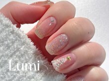 ルミネイル 池袋東口サンシャイン店(Lumi Nail)/ラメグラ/クリスマスシール