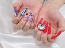nailsalon amore 心斎橋店【長さだし/持ち込み/スカルプ/フィルイン/定額】/個性派ネイル12870円