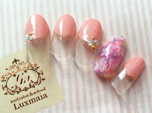 ネイルサロンアンドスクールラグマイア(Luxmaia)/フラワーフレンチ　