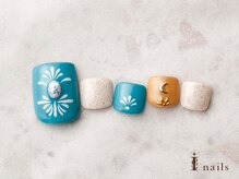 アイネイルズ 横浜EAST店(I-nails)/ビタミンカラーモロッカンフット