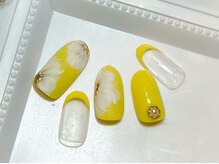 ブリノス(BLINOSS)/イエロー☆フラワーデザイン