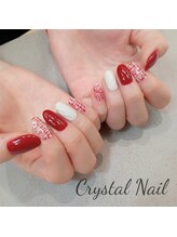 クリスタルネイル ゆめタウン久留米店/ツイードネイル