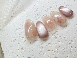 桜ネイル/春ネイル/ピンクネイル
