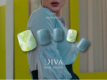 ネイルサロン ディーバ 奈良香芝店(Diva)/フットデザインセレクト
