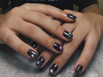 オムネイル 渋谷(HOMME NAIL)/マグネットネイル ¥7.100