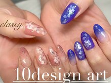 クラッシー(classy)/桜ネイル