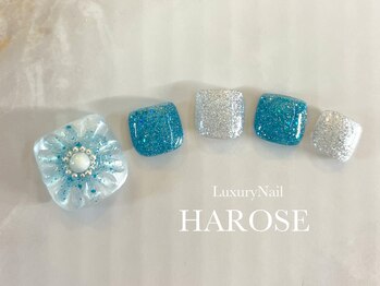 ラグジュアリーネイル ハローズ(HAROSE)/フットジェルアートコース