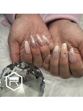 レディスペネイル ノウラ 名駅店(Redispe nail NouRa)/リボンネイル