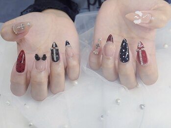 ネイルズバー 新宿店(Nails Bar)/ゴシッククロスネイル