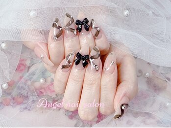 エンジェルネイルサロン(Angel nail salon)の写真/新規全メニュー500円OFFor流行のパーツサービス★スピーディーな施術で忙しい方にも◎パーツ・カラー豊富！