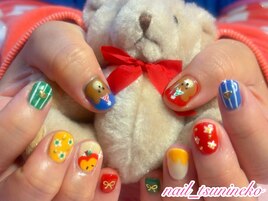 オリジナル★くまちゃんネイル★