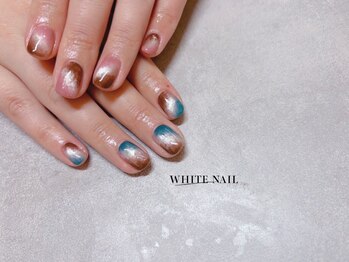 ホワイトネイル 武蔵小杉店(WHITE NAIL)/持ち込み/ニュアンス/パラジェル