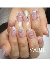 ラメグラデーション