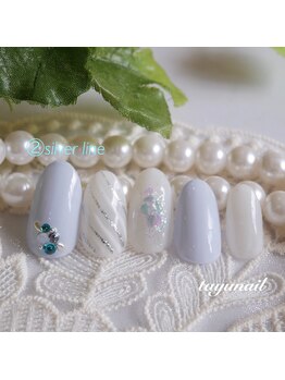 たゆ ネイル(たゆnail)/シルバーラインネイル